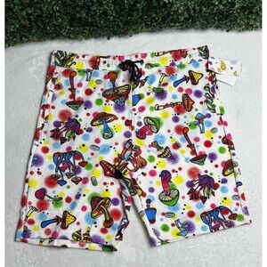 Mens XL- Drill Clothing Co. Mushroom Graphic Fresh Prints of Bel-Air NWT